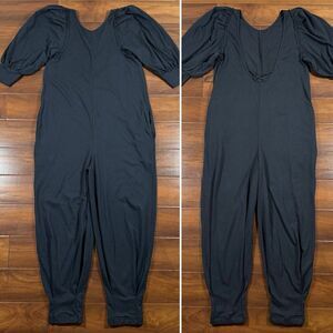 Free People Black Jumpsuit